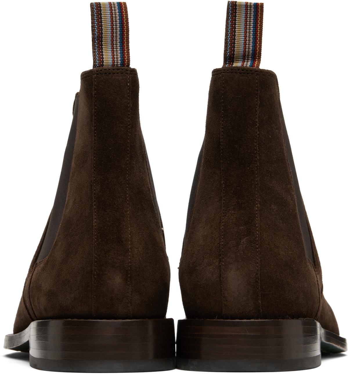 Paul Smith Brown Suede Lawson Chelsea Boots