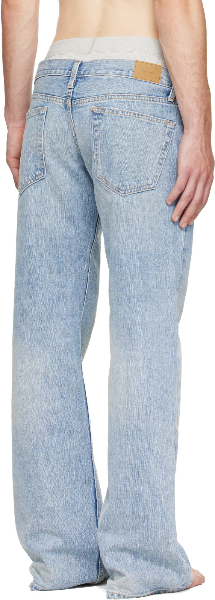 Raimundo Langlois Blue Bootcut Jeans