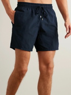 Vilebrequin - Moorea Straight-Leg Mid-Length ECONYL® Swim Shorts - Blue
