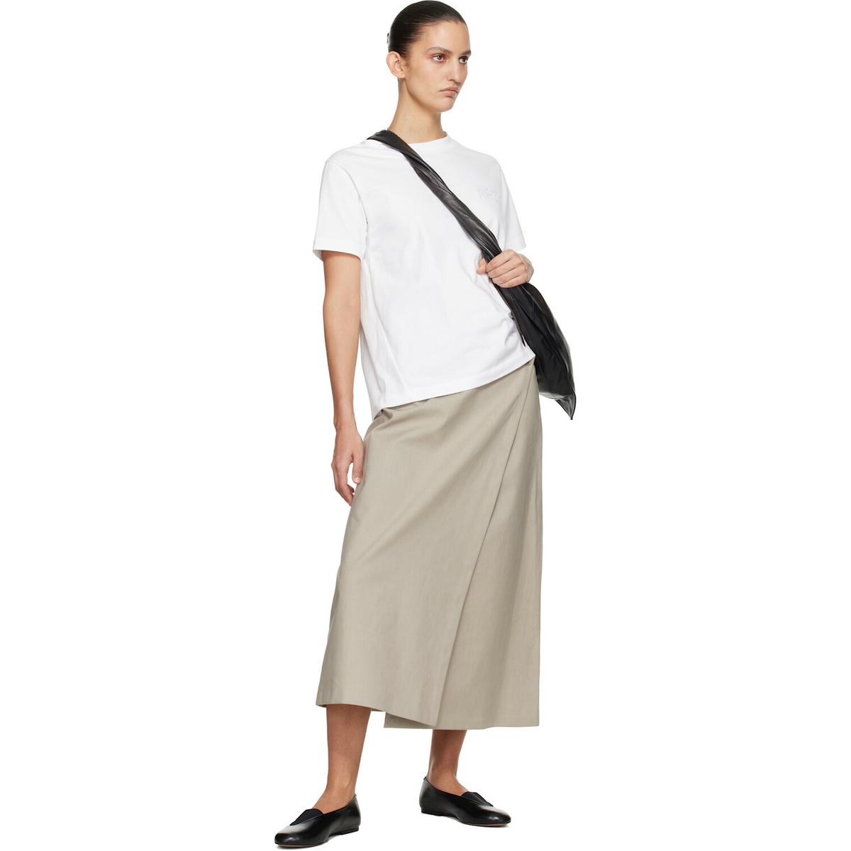 Arc'teryx White Kragg Cotton Little Bird Crew S/S T-shirt