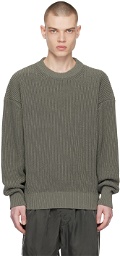 RAINMAKER KYOTO Khaki Rib Sweater