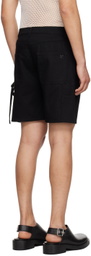 Courrèges Black Sailor Shorts