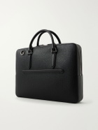 Smythson - Slim Full-Grain Leather Briefcase