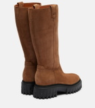 Hogan H700 Stivali suede knee-high boots