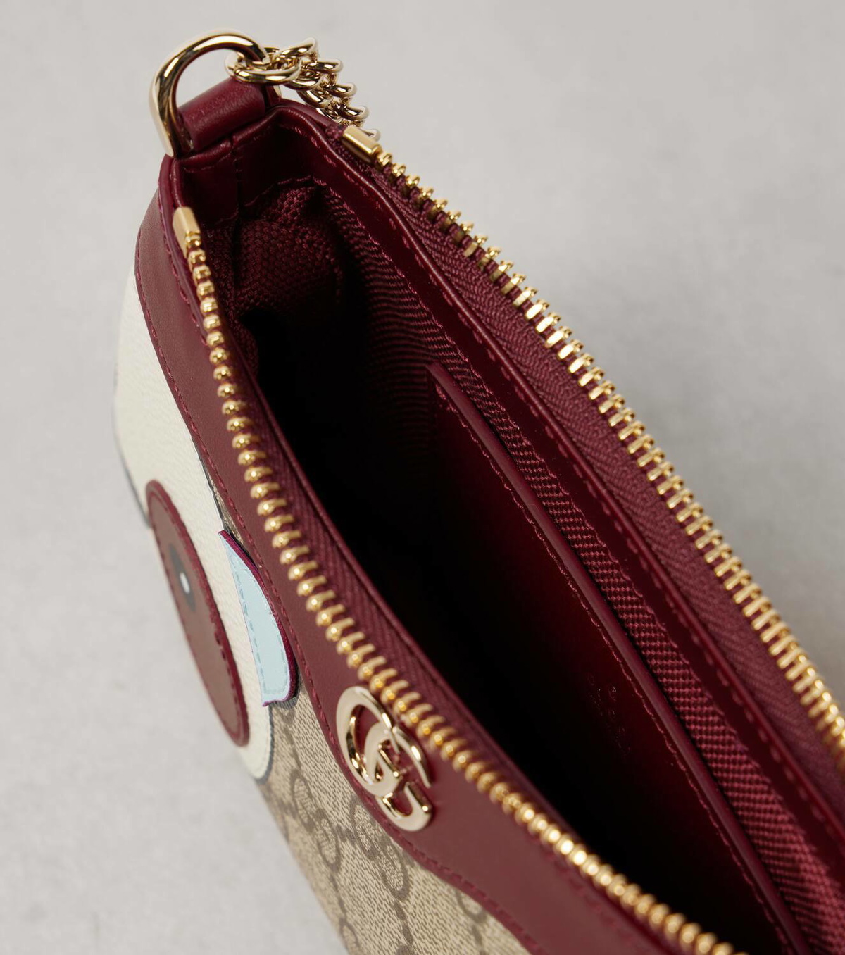 Gucci GG Mini panda-appliqué shoulder bag Gucci