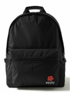 KENZO - Crest Appliquéd Logo-Embroidered Canvas Backpack
