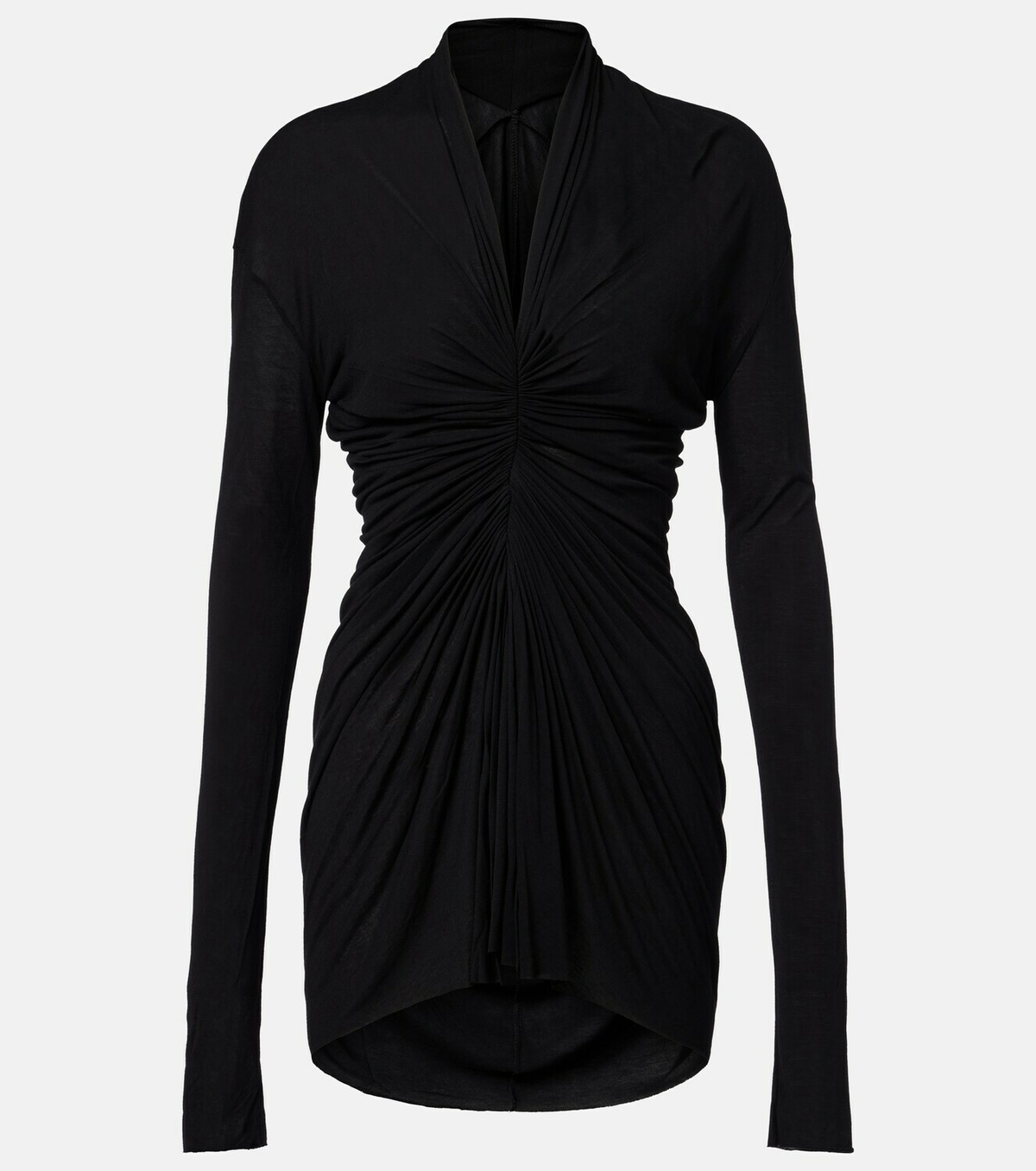 Rick Owens Gathered minidress