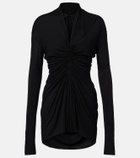 Rick Owens Gathered minidress