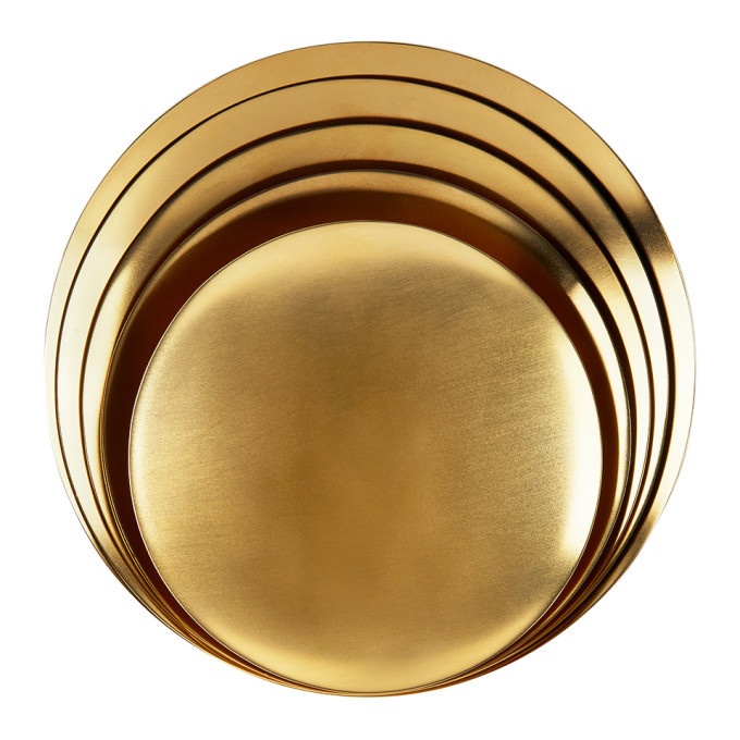 Photo: Tom Dixon Gold Brass Small Form Bowl Set
