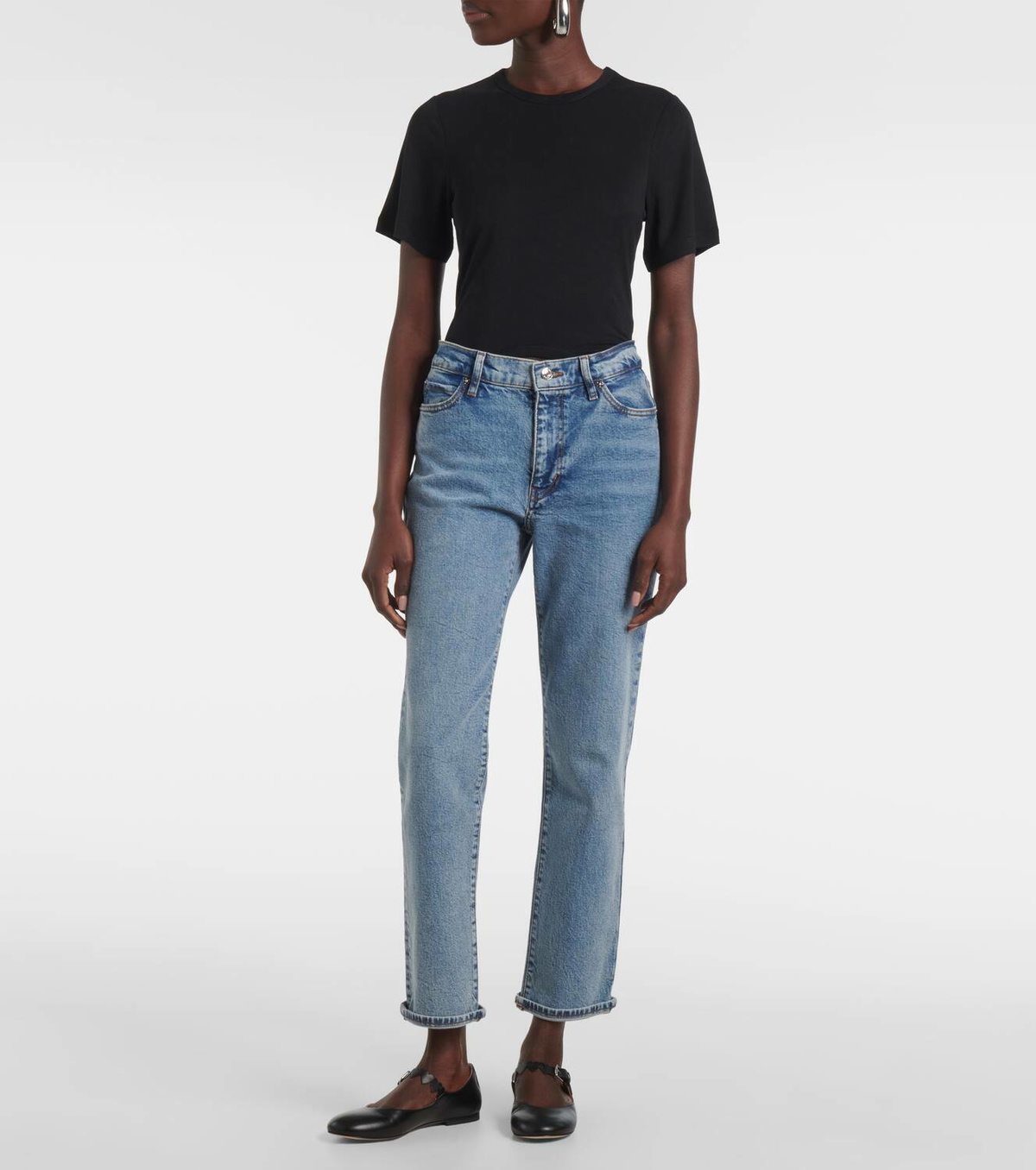 Frame The Borrowed straight jeans