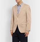 Hugo Boss - Beige Hartley Slim-Fit Cotton-Blend Twill Blazer - Neutrals