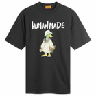 Human Made Men's Polo Duck T-shirt in Black