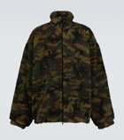 Balenciaga - Camouflage fleece jacket