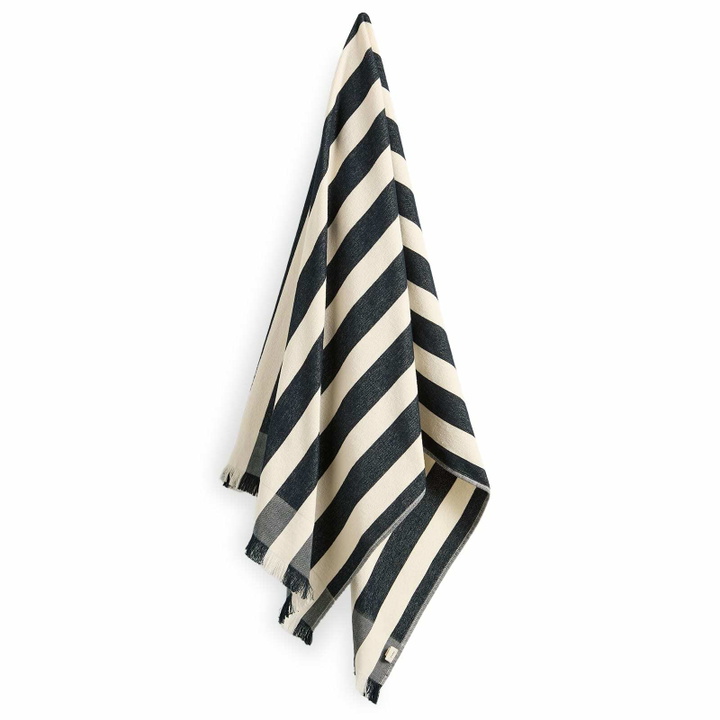 Photo: Tekla Fabrics Beach Towel in Cala Stripes 