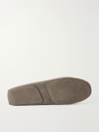 Thom Sweeney - Suede Slippers - Neutrals