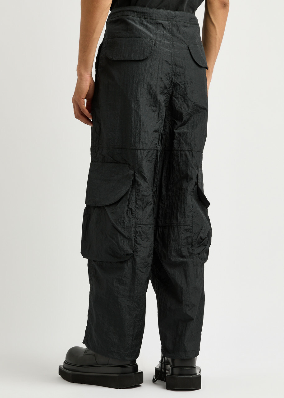 theredthread S cover cargo pants 黒 THEREDTHREAD / ザレッドスレッド】S cover cargo pants