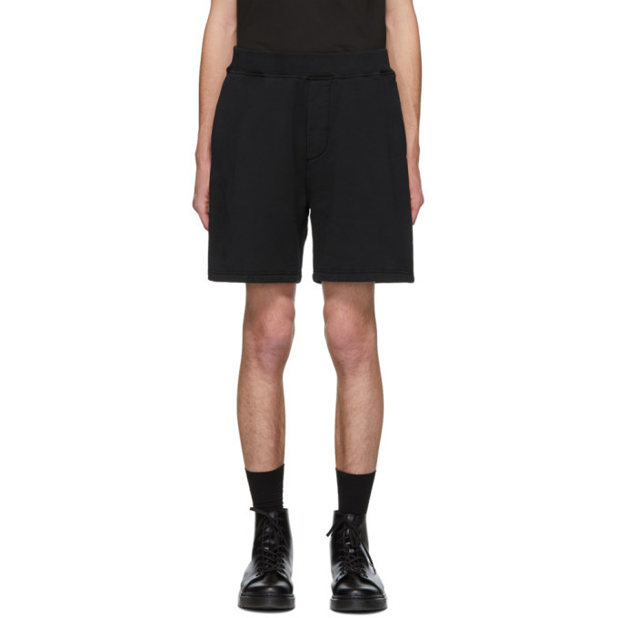 Dsquared2 Black Over Fit Shorts Dsquared2