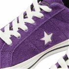 Converse One Star Pro Ox Sneakers in Night Purple/Egret/Black