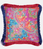 Etro - Paisley cotton cushion