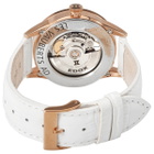 Edox Les Vauberts Open Heart White Mother of Pearl Dial Automatic Ladies Watch 85019 37RA NADR