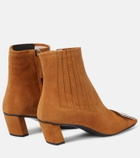 Roger Vivier Belle Vivier suede Chelsea boots