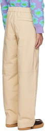 Jacquemus Beige Le Papier 'Le Pantalon Cozi' Trousers