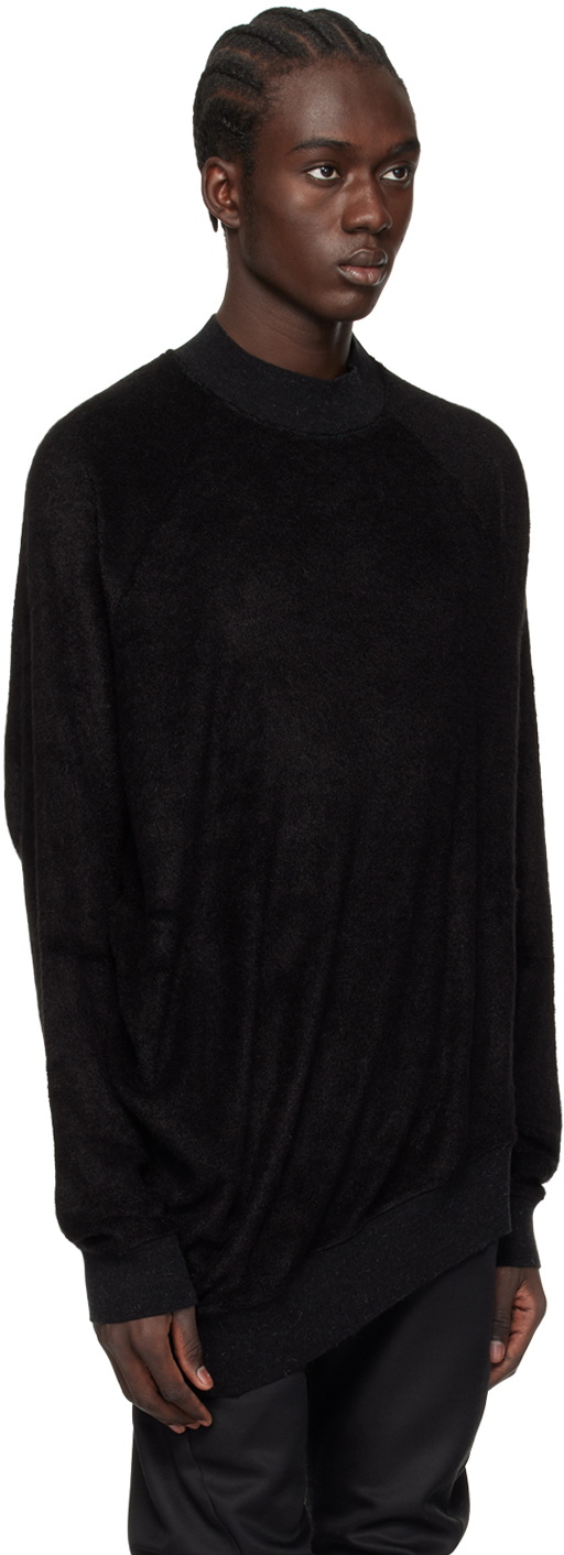 Julius Black Asymmetric Sweater
