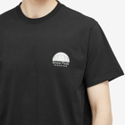Snow Peak Men's Alpha Breeze Typography T-Shirt in Black