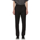 Fendi Black Wool Forever Fendi Trousers