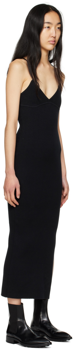 Anna Quan Black Gracie Midi Dress