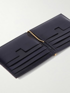 TOM FORD - Croc-Effect Leather Billfold Wallet with Money Clip