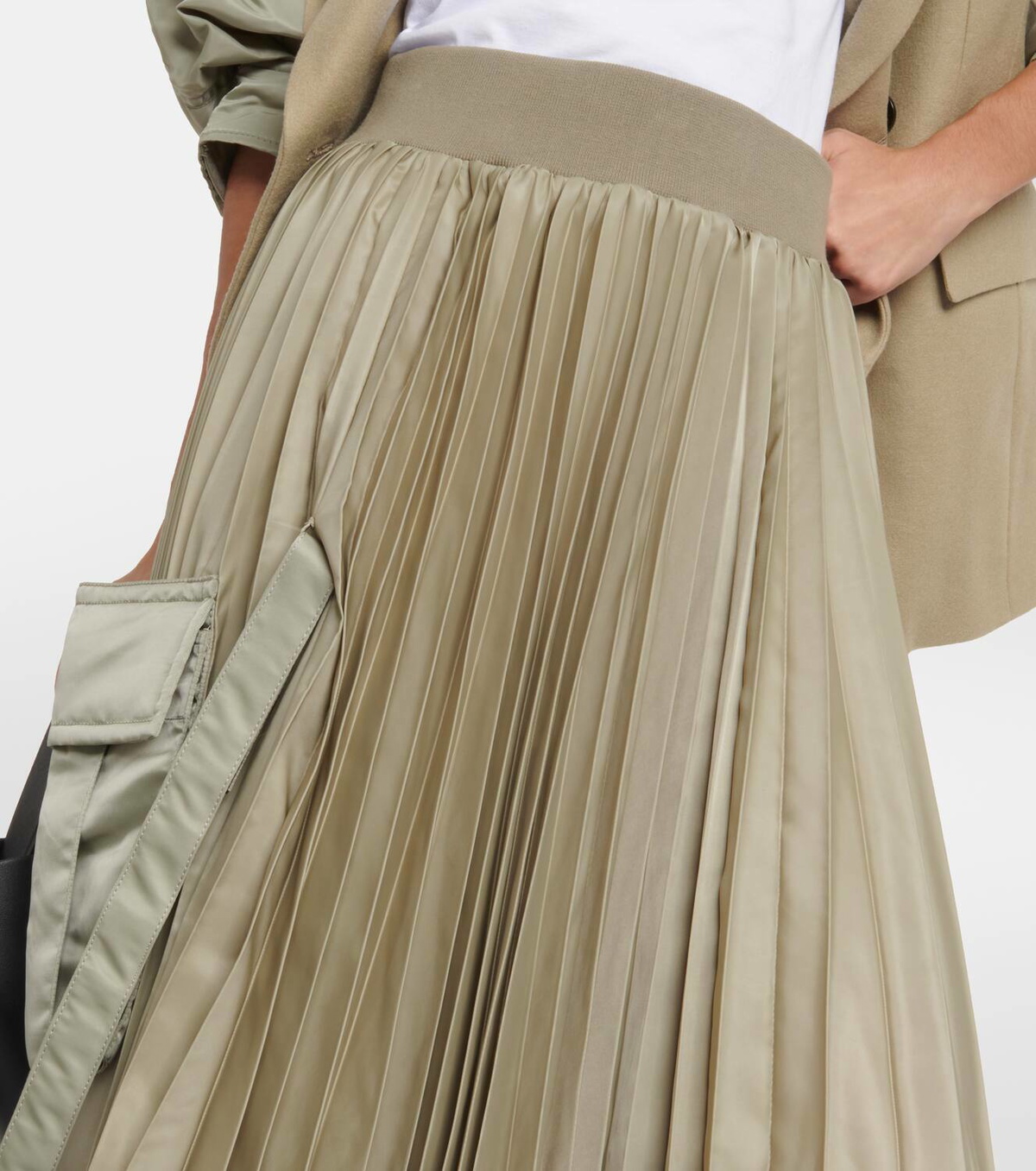 スカート SACAI Long pleated skirt Beige Buy Carhartt WIP x Sacai Pleated Skirt 'Beige' - I033298