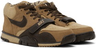 Nike Beige & Brown Air Trainer 1 Sneakers