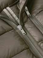 Rick Owens - Slim-Fit Quilted Shell Down Hooded Jacket - Brown