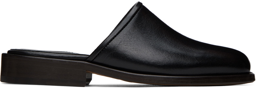 LEMAIRE Black Square Mules Lemaire