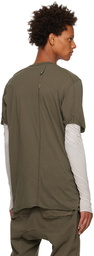 Boris Bidjan Saberi Khaki Classic 1 T-Shirt