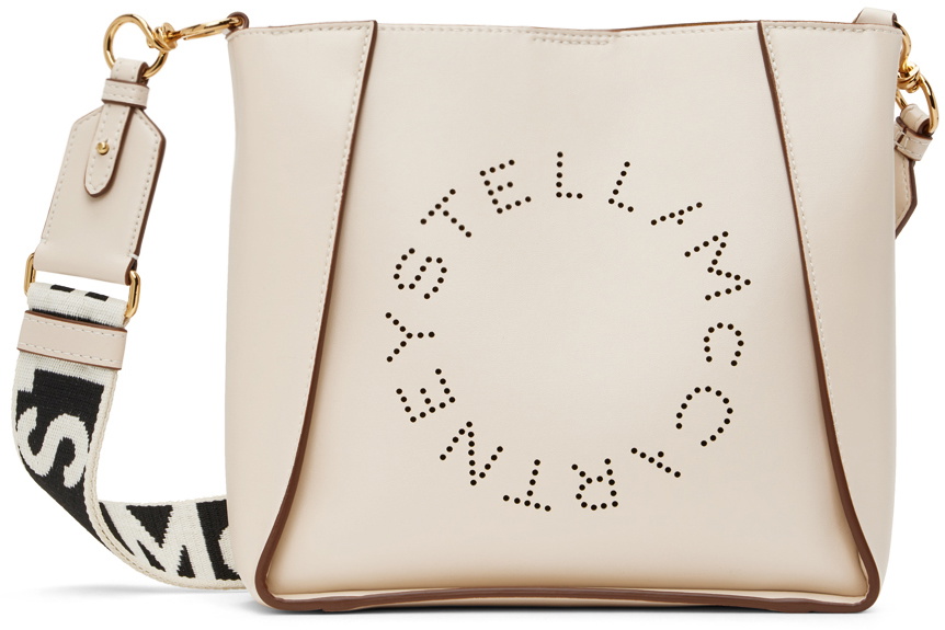 Stella McCartney White Logo Shoulder Bag Stella McCartney
