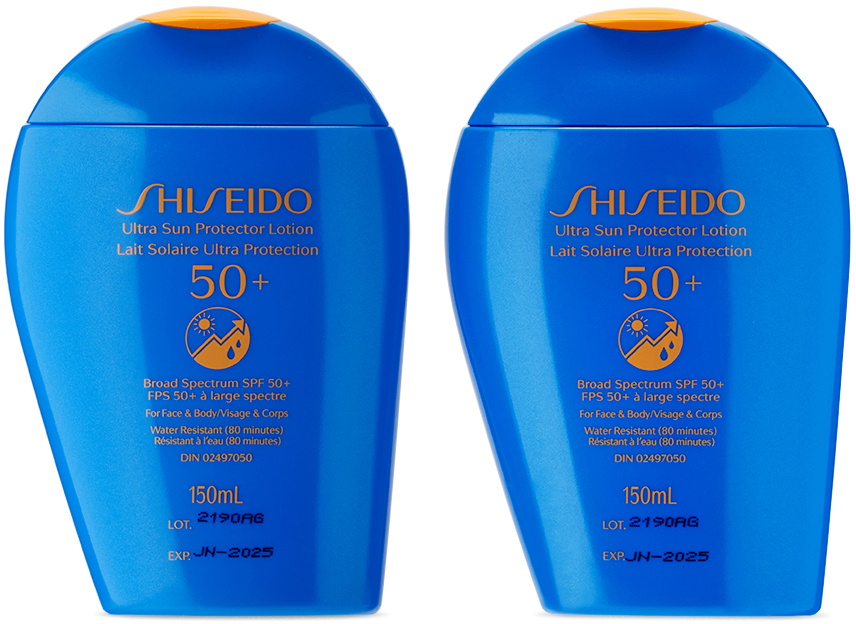 SHISEIDO Ultra Sun Protector Lotion Duo, 2 x 150 mL