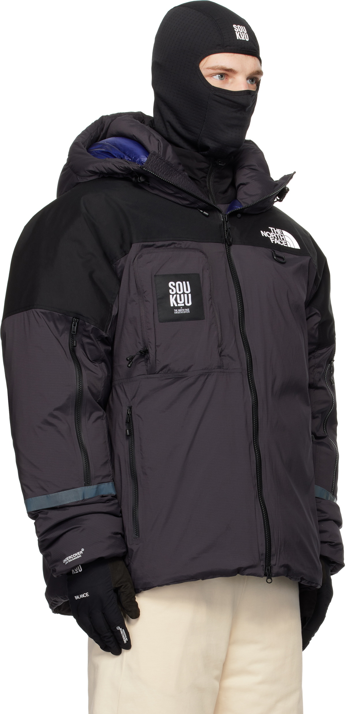 UNDERCOVER Black & Gray The North Face Edition Hike 50/50