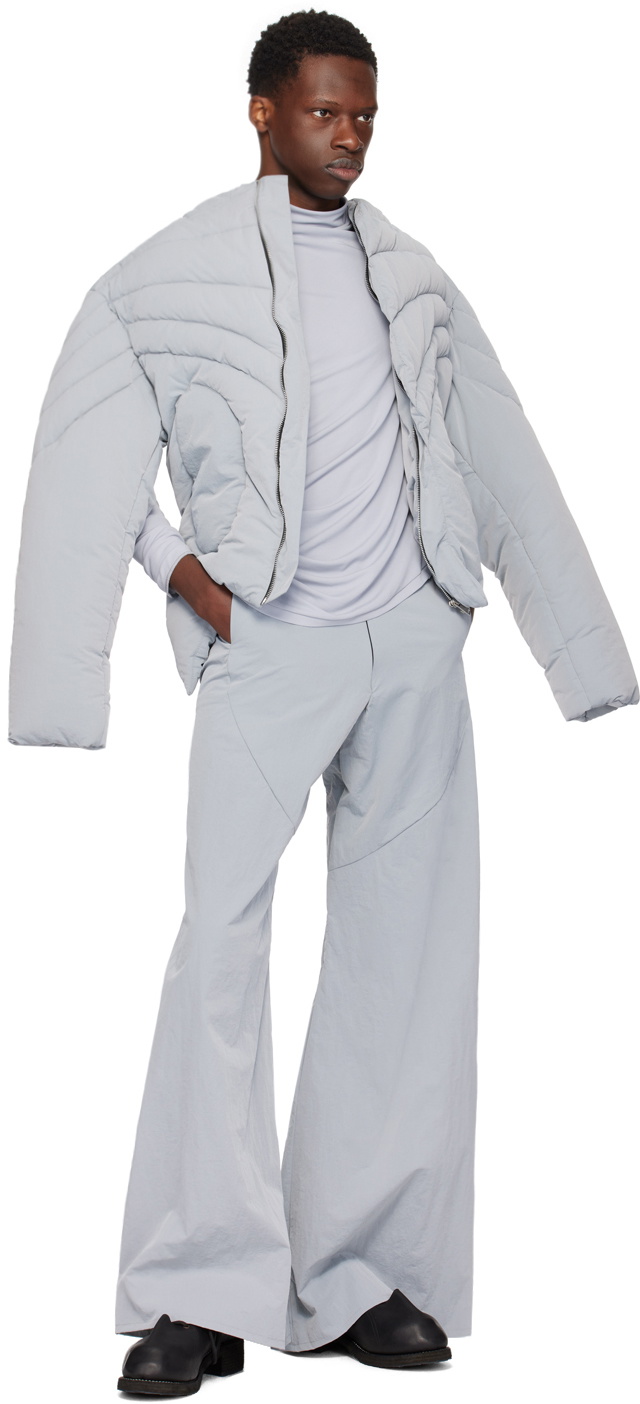 Nuba SSENSE Exclusive Gray Puffer Jacket