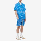 Rhude Men's Bandana Vacation Shirt in Blue