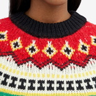 Moncler Grenoble Women's Fairisle Crew Neck Jumper in Multi