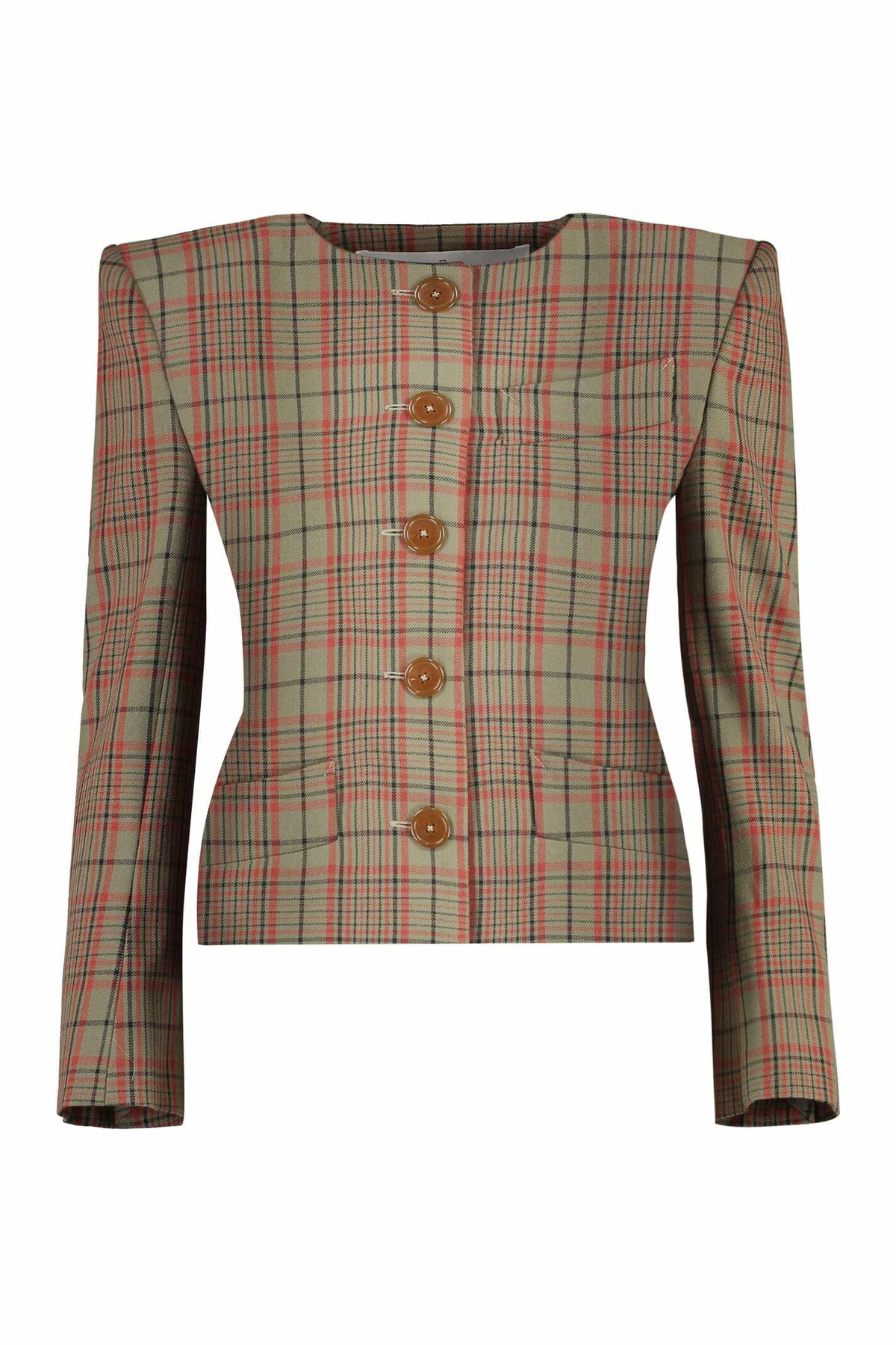VIVIENNE WESTWOOD ジャケット 25 Plaid virgin wool 1065092 Plaid virgin wool blazer in multicoloured - Vivienne