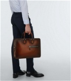 Berluti Deux Jours Scritto leather briefcase