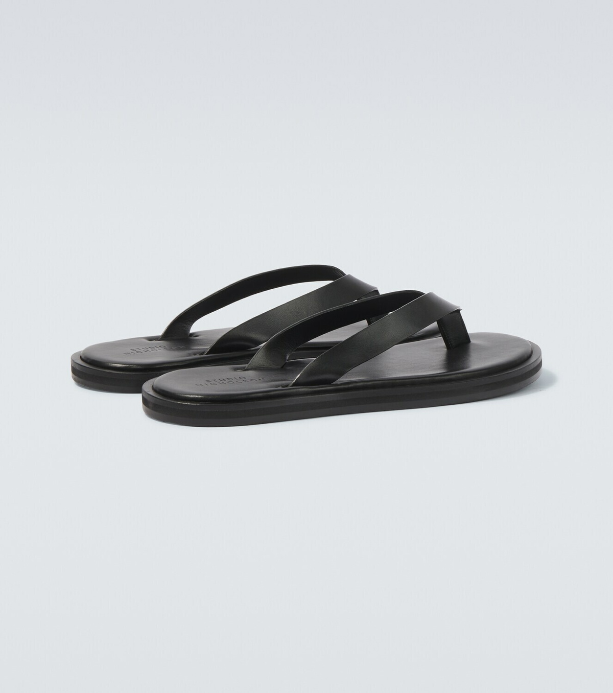 Studio Nicholson Curren leather thong sandals