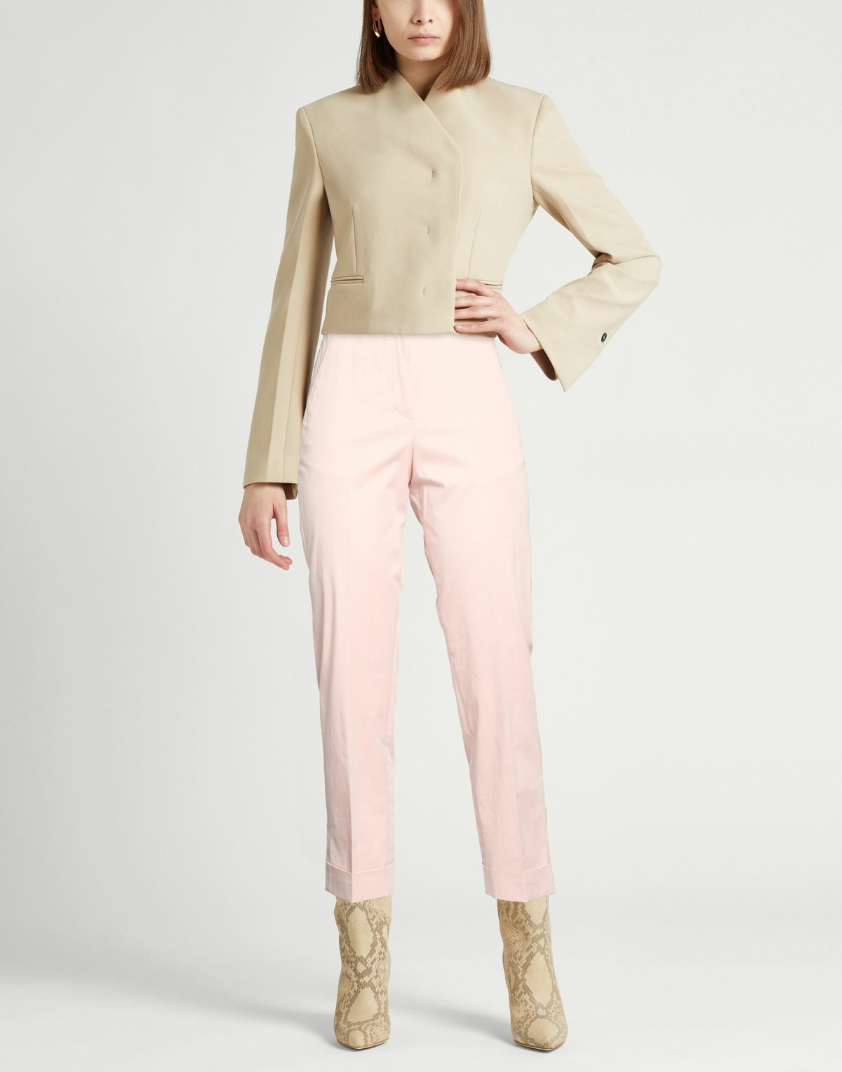 Peserico Womens Pants Light in Pink