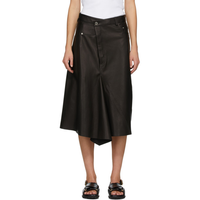 Photo: Rika Studios Black Leather Skirt