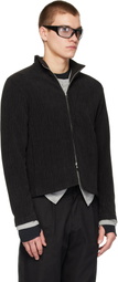 POST ARCHIVE FACTION (PAF) Black Corduroy Track Jacket