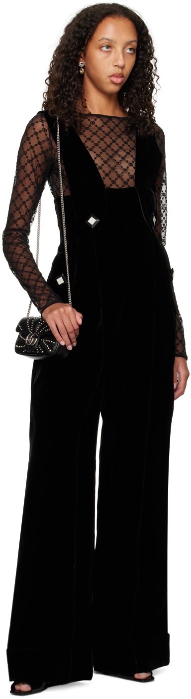 Gucci cheap black jumpsuit