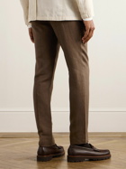Polo Ralph Lauren - Straight-Leg Linen Suit Trousers - Brown